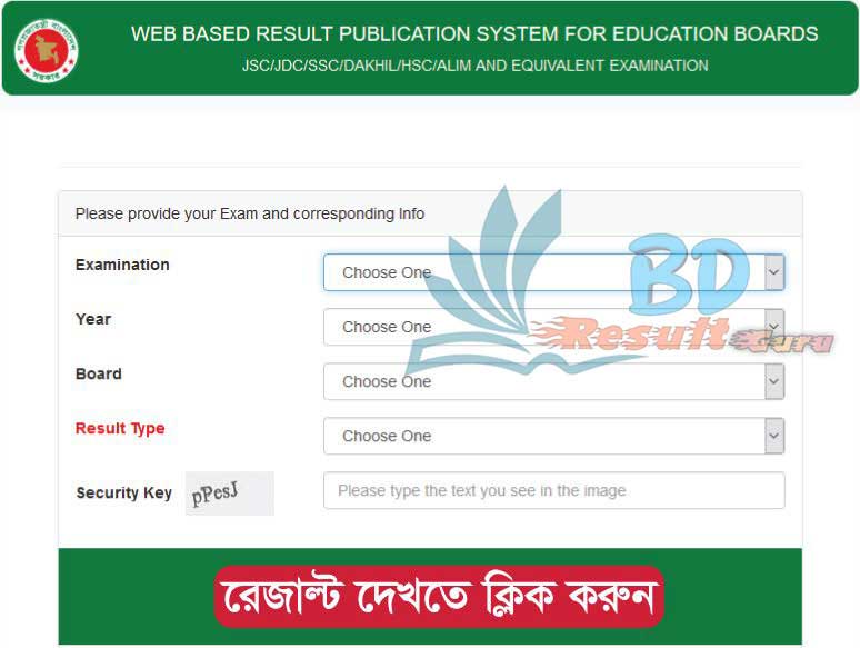 SSC Result 2024 with Marksheet