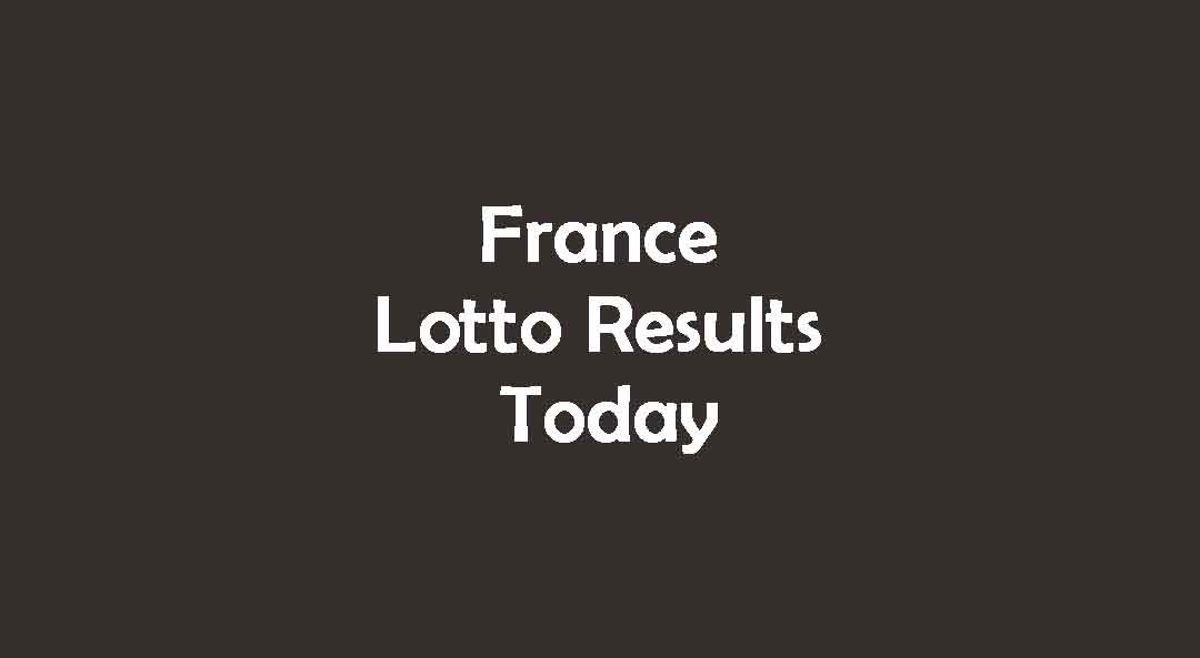 France Lotto Result Today Winning Number (Update)