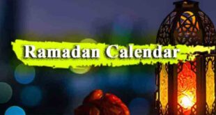 Ramadan Calendar 2024 PDF Download - Sehri & Iftar Time