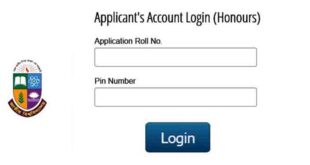 Honours Admission Result