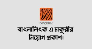 Banglalink Job Circular 2024 - Core Service Lead Engineer Apply