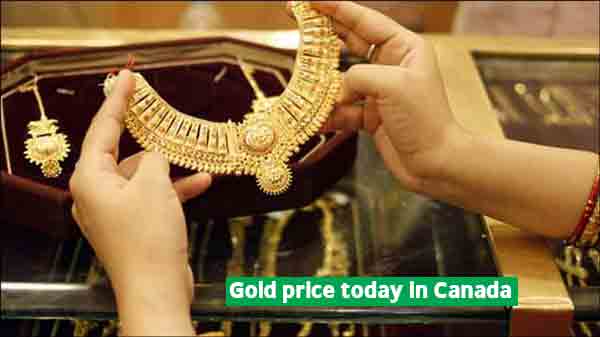Gold price today in Canada