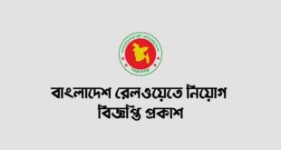 Bangladesh Railway Job Circular 2024