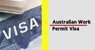 Australian Work Permit Visa 2024