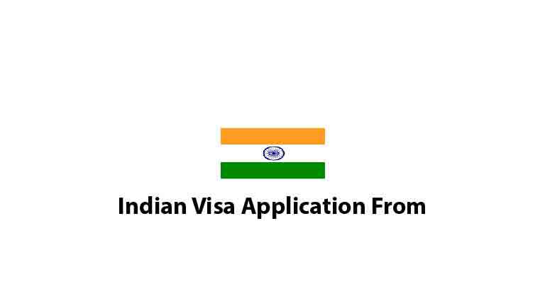 Indian Visa Application Form 2024 - E Visa