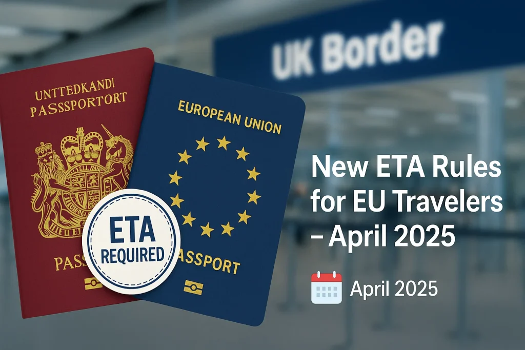 EU Citizens New UK Travel Rules