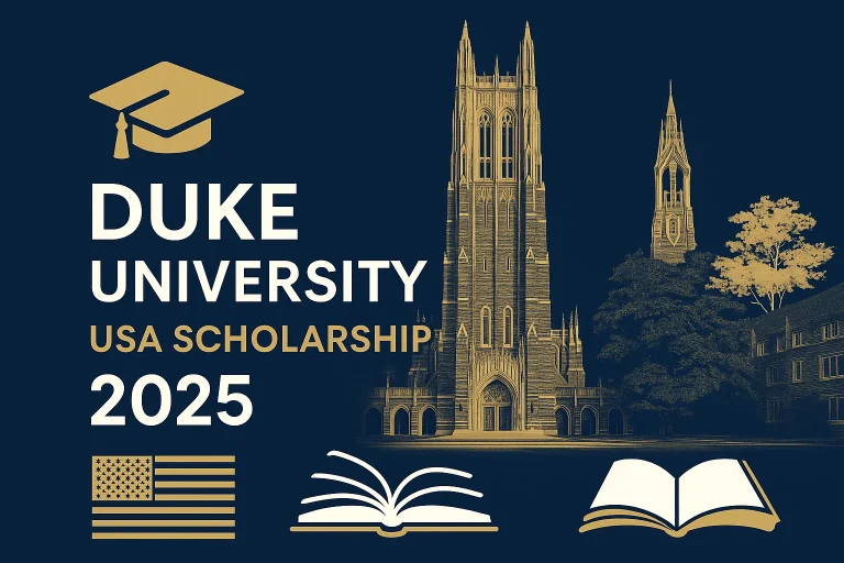 Duke University USA Scholarship 2025