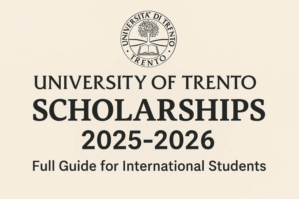 University of Trento Scholarships 2025–2026