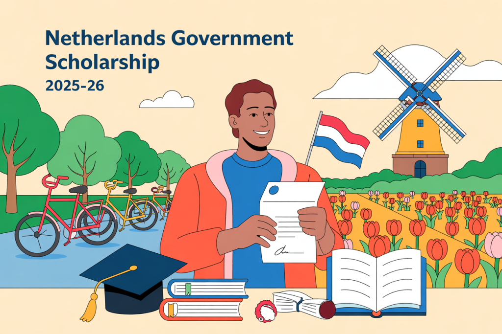 Netherlands Government Scholarship 2025-26