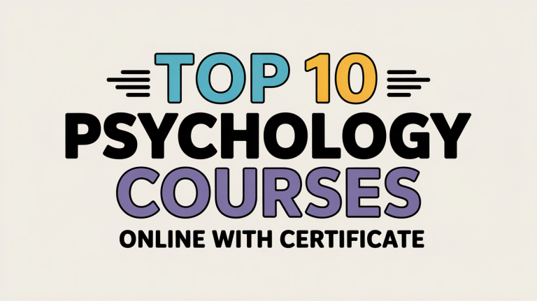 Psychology Courses Online With Certificate