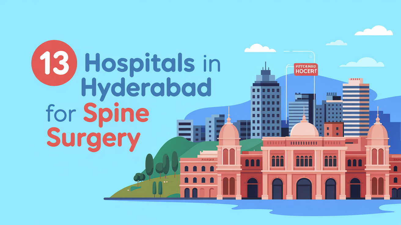 Top 13 Best Hospitals in Hyderabad for Spine Surgery (2025 Guide) - BD ...