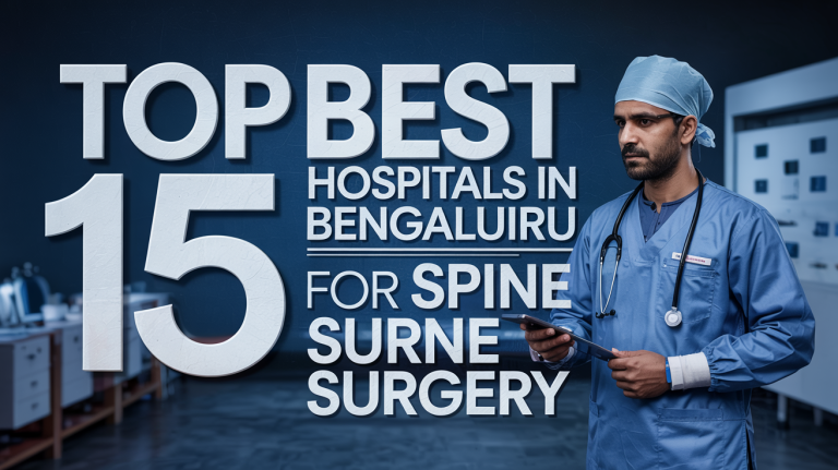 Top 15 Best Hospitals in Bengaluru for Spine Surgery
