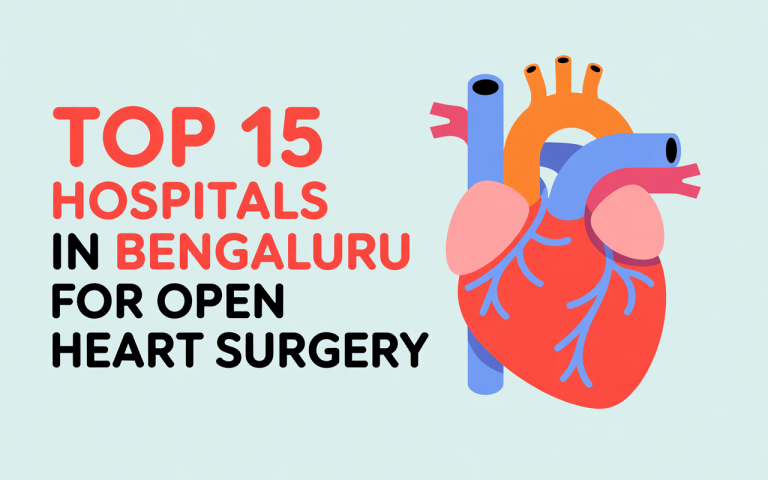 top 15 hospitals in Bengaluru for open heart surgery