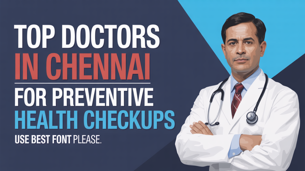 Top Doctors in Chennai for Preventive Health Checkups