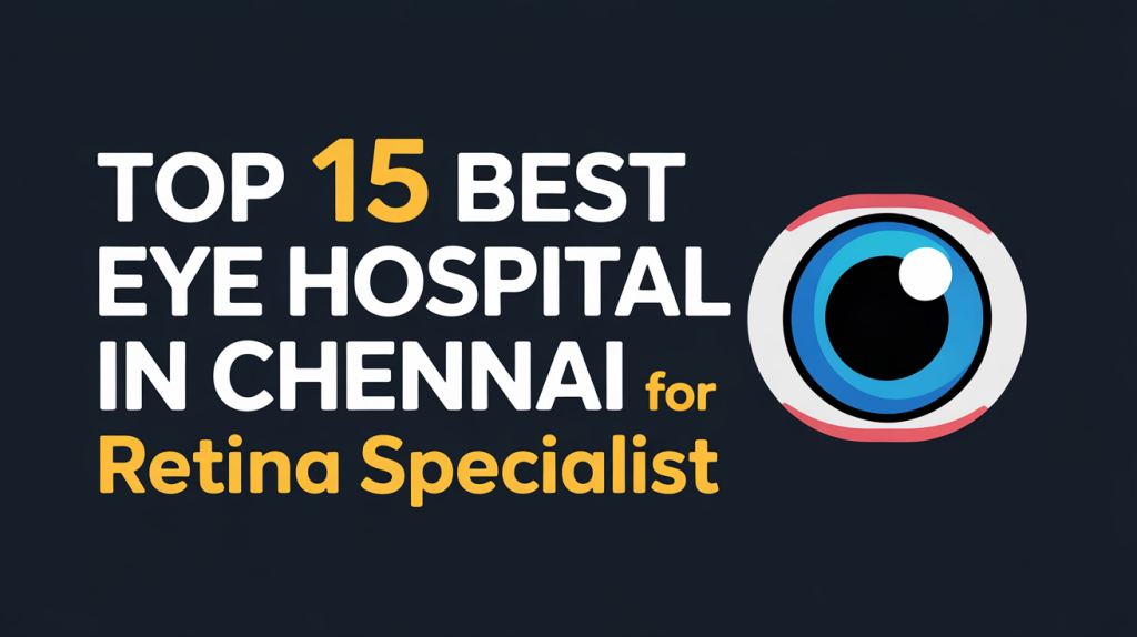 Best Eye Hospitals in Chennai for Retina Treatment