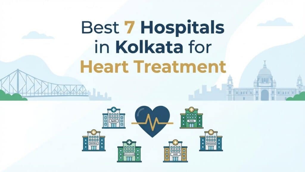 Best 7 Hospitals in Kolkata for Heart Treatment
