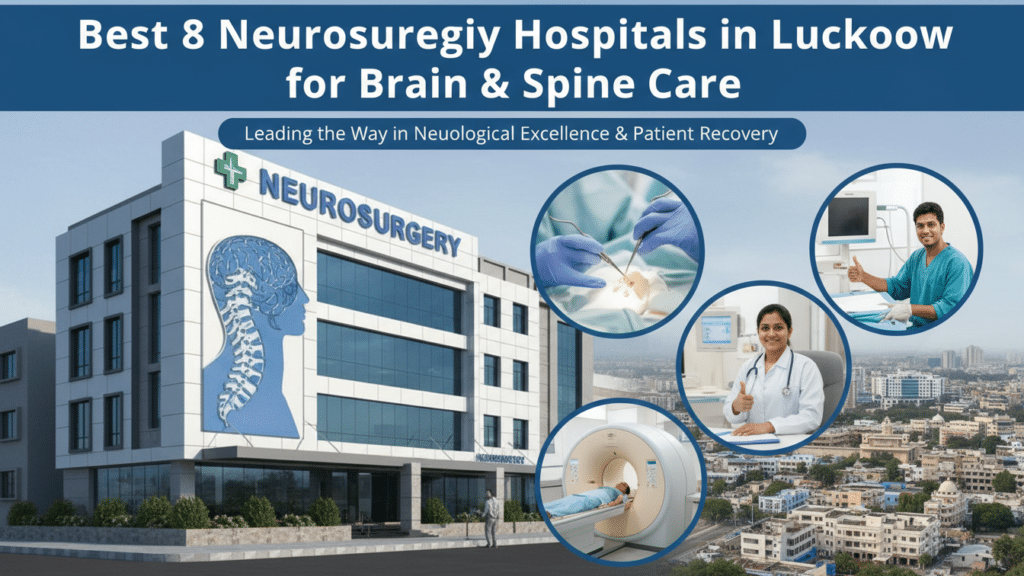 Best 8 Neurosurgery Hospitals in Lucknow for Brain & Spine Care