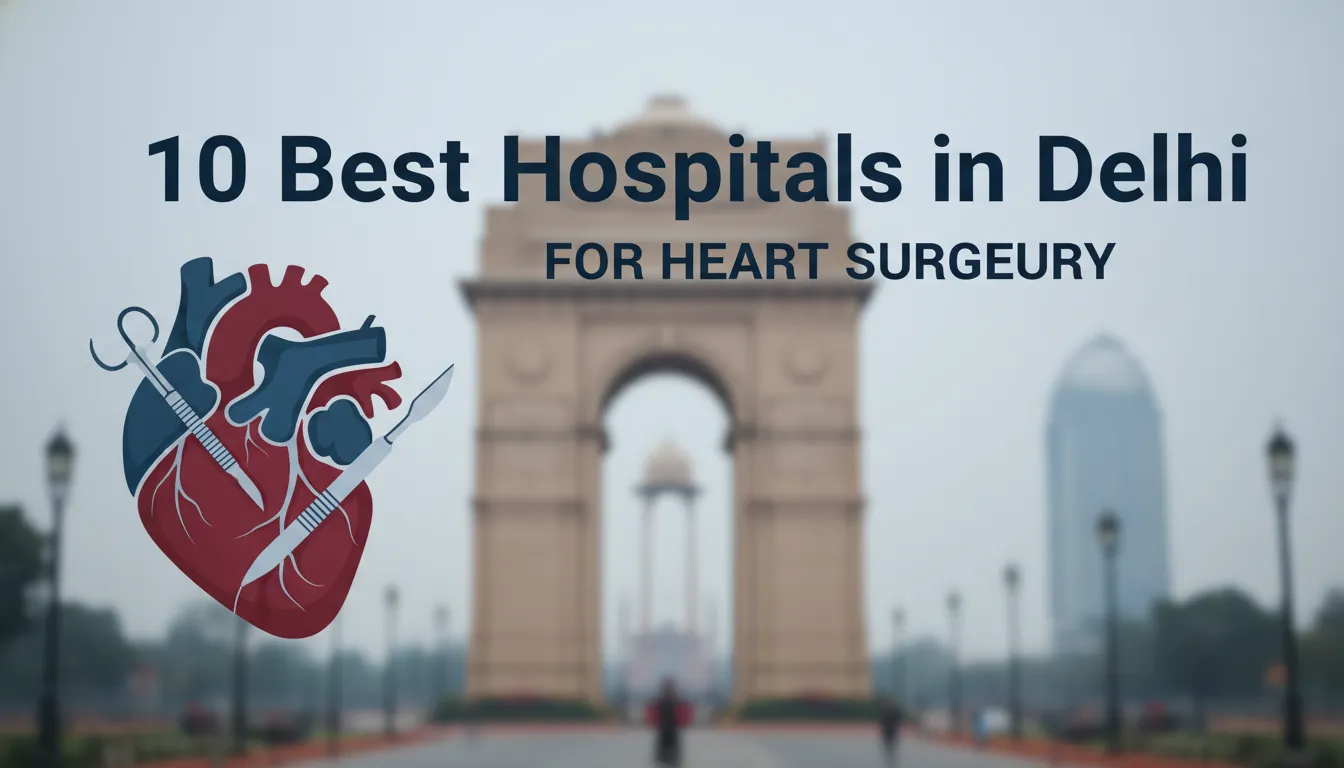 10 Best Hospitals in Delhi for Heart Surgery (2026 Guide)
