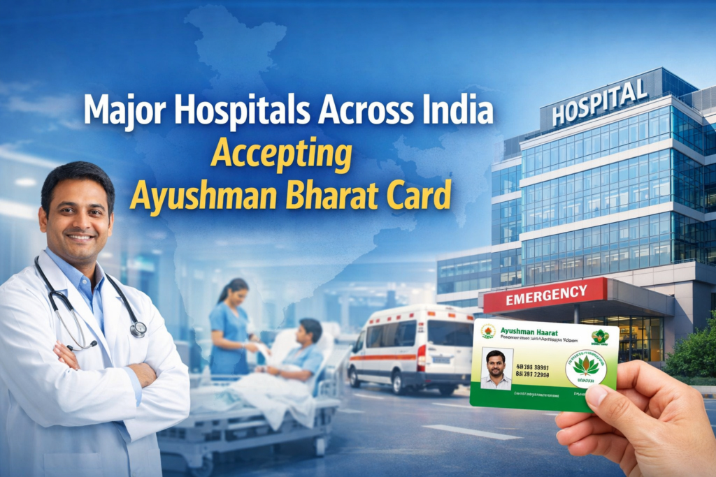 Major Hospitals Across India Accepting Ayushman Bharat Card