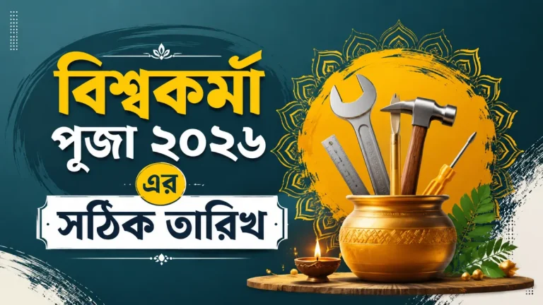 বিশ্বকর্মা পূজা ২০২৬ এর সঠিক তারিখ