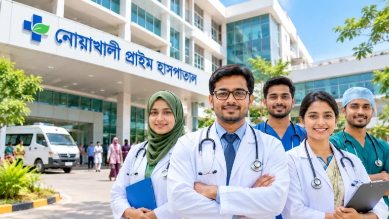 নোয়াখালী প্রাইম হাসপাতাল ডাক্তারের তালিকা